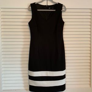 Classic black work dress